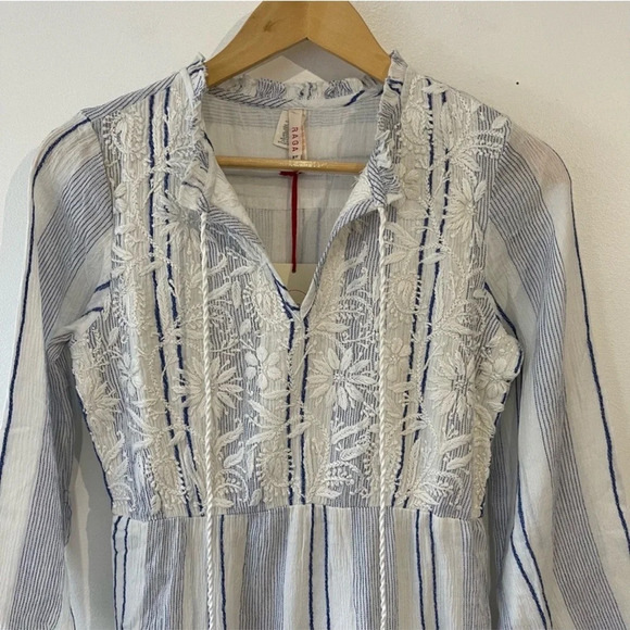 Anthropologie Raga Tiered Boho Maxi Dress - Picture 4 of 6